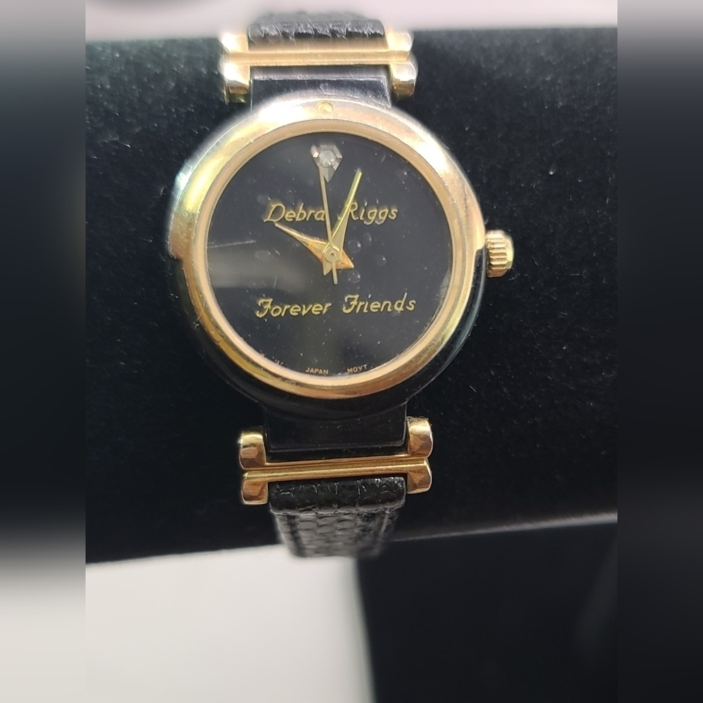 Black Diamond Chip Personalized Watch